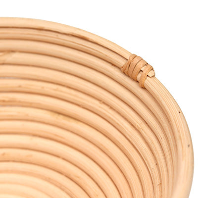 籐製（とうせい）醗酵カゴ 丸型 22cm 天然素材 カンパーニュ 製パン