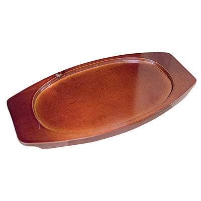 鋳鉄 マルチステーキ皿 2枚セット（ステーキ皿 木台 各２つ / ハンドル付）グリルパン プレート&nbsp; ステーキ ハンバーグ&nbsp;