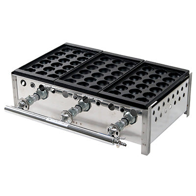 たこ焼き カンテキ3丁用 18穴（フチ高）