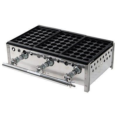 たこ焼き カンテキ3丁用 18穴（フチ高）