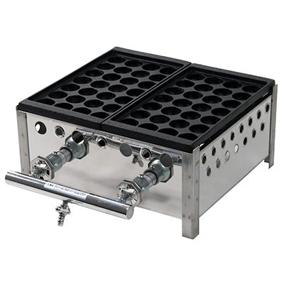 たこ焼き カンテキ2丁用28穴（フチ高）