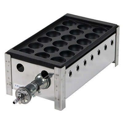 たこ焼き カンテキ1丁用18穴（フチ高）