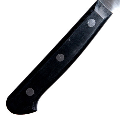 TAKAYUKI S/Sモリブデン鋼 PC柄カラー黒 ペティナイフ 15cm