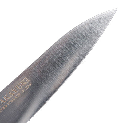 TAKAYUKI S/Sモリブデン鋼 PC柄カラー黒 牛刀 18cm