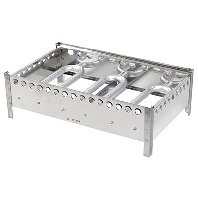 銅 3丁用 カンテキのみ（引出無）+たこ焼き銅板 28穴　3枚のセット　（ガス種を必ずお選び下さい）※配送２個口