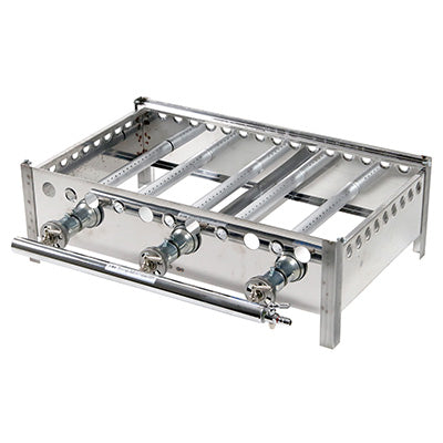 銅 3丁用 カンテキのみ（引出無）+たこ焼き銅板 28穴　3枚のセット　（ガス種を必ずお選び下さい）※配送２個口