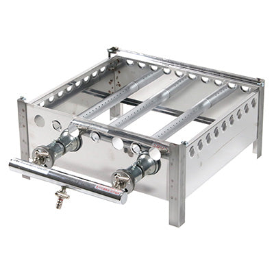 銅 2丁用 カンテキのみ（引出無）+たこ焼き銅板 28穴　2枚のセット　（ガス種を必ずお選び下さい）※配送1個口