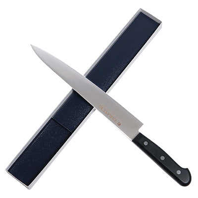 TAKAYUKI S/Sモリブデン鋼 PC柄カラー黒 筋引 24cm