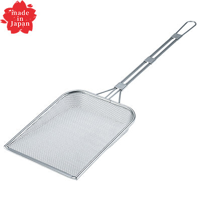 ステンレス製  プロ角型 フライヤー スリースノー 10メッシュ 揚げ物　日本製