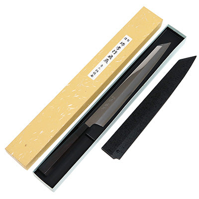 堺孝行 飛燕（青二鋼） 剣型柳刃 四神シリーズ 30cm 日本製 – エビスヤ