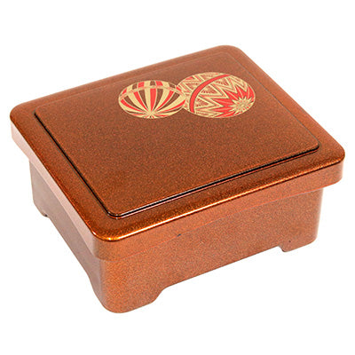 樹脂製 耐熱 象足丼重 （梨地 まり内朱塗） 食洗器対応　日本製 重箱