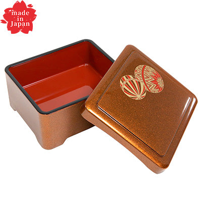 樹脂製 耐熱 象足丼重 （梨地 まり内朱塗） 食洗器対応　日本製 重箱