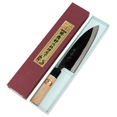 堺孝行 黒片刃 タタキ出刃 19.5cm