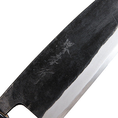 堺孝行 黒片刃 タタキ出刃 19.5cm