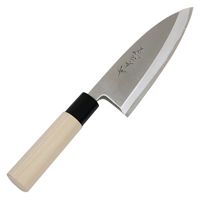 堺菊孝 霞研 改良出刃 15cm