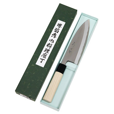 堺菊孝 霞研 改良出刃 16.5cm