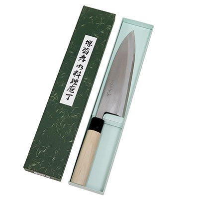 堺菊孝 霞研 改良出刃 21cm