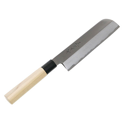 堺菊孝 霞研 改良剣型薄刃 18cm