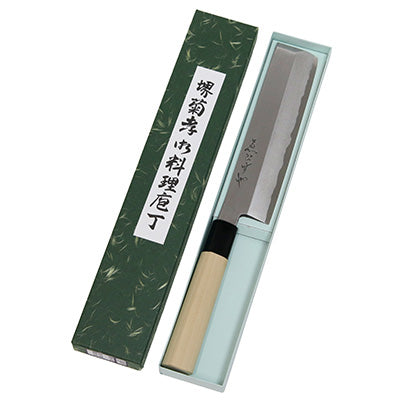 堺菊孝 霞研 改良薄刃 18cm