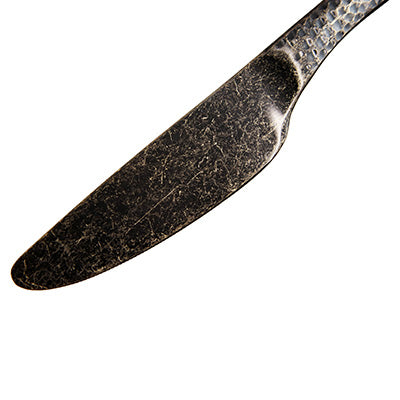 ステンレス製 デザート ナイフ 20.7cm  匠 アンティークゴールド（共柄・波刃）　日本製