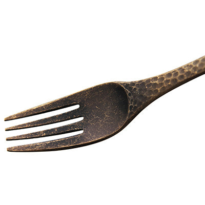 ステンレス製 デザート フォーク 18.2cm  匠 アンティークゴールド　日本製