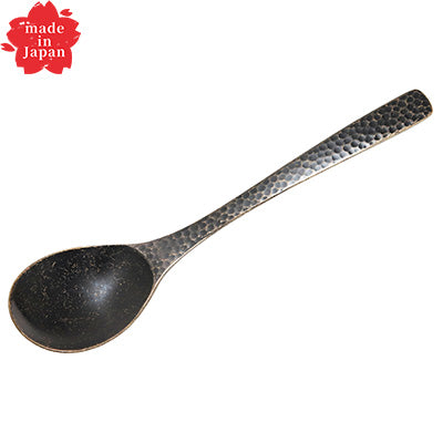 ステンレス製 デザート スプーン 18cm  匠 アンティークゴールド　日本製