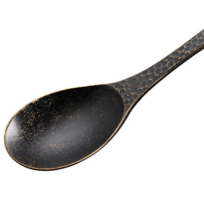 ステンレス製 デザート スプーン 18cm  匠 アンティークゴールド　日本製