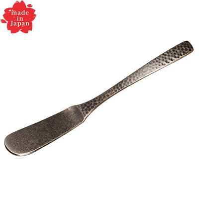 ステンレス製 バター ナイフ 14.9cm  匠 アンティークゴールド　日本製