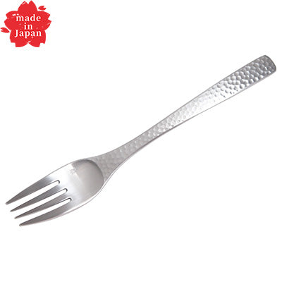 ステンレス製 デザート フォーク 18.2cm  匠 XM-7 槌目　日本製