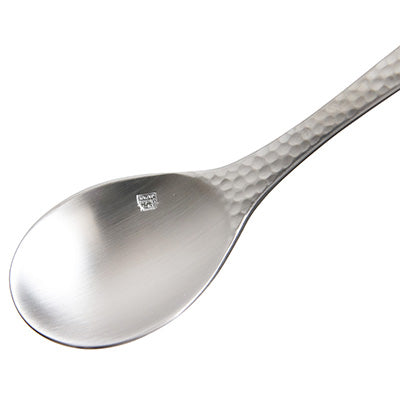 ステンレス製 ティー スプーン 13.4cm  匠 XM-7 槌目　日本製