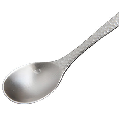 ステンレス製 コーヒー スプーン 12.1cm  匠 XM-7 槌目　日本製