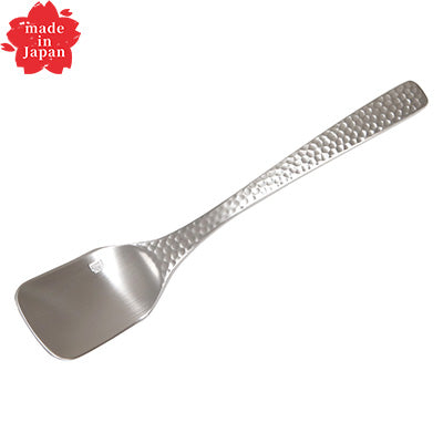ステンレス製 アイス スプーン 13cm  匠 XM-7 槌目　日本製