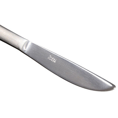 ステンレス製 デザートナイフ 20.5cm  ライラック LILAC 共柄 鋸刃　日本製