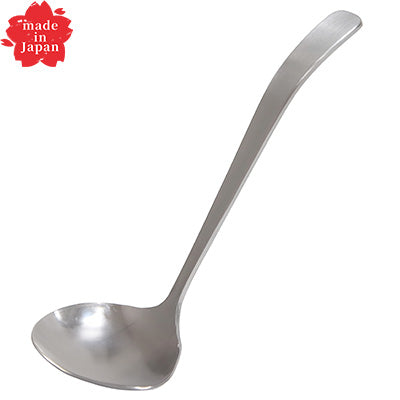 ステンレス製 ソースレードル 横口 15.7cm  ライラック LILAC　日本製