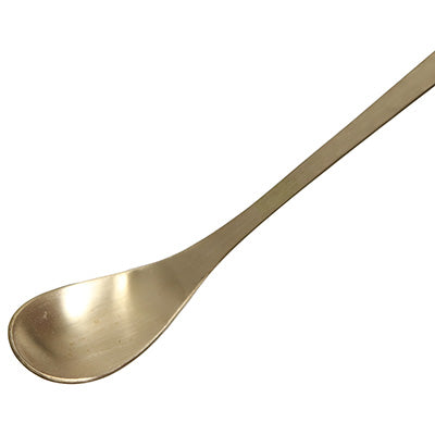 真鍮 槌目入  パフェスプーン 20cm　日本製