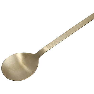 真鍮 槌目入  ビビンバスプーン 22cm　日本製