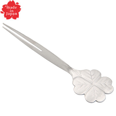 ステンレス製 和心 楊枝 四つ葉 9cm　wagokoroシリーズ わごころ ようじ　日本製