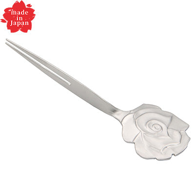 ステンレス製 和心 楊枝 バラ 9.4cm　wagokoroシリーズ わごころ ようじ　日本製