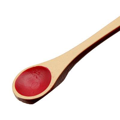 竹製 日の丸 薬味スプーン W1.5cm×D9cm