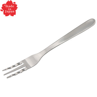 18-8ステンレス製 フェスタン 波型 パスタフォーク 18.9cm　日本製