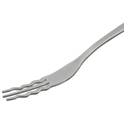 ステンレス製 フェスタン 波型 パスタフォーク 18.9cm
