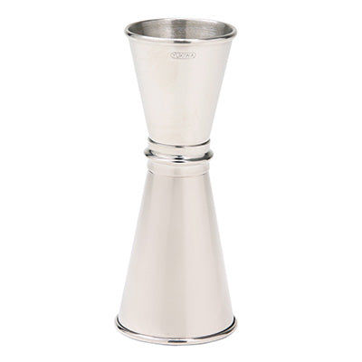 18-8ステンレス製 メジャーカップ タイプA（28cc / 53cc)(約 1オンス / 2オンス) YUKIWA