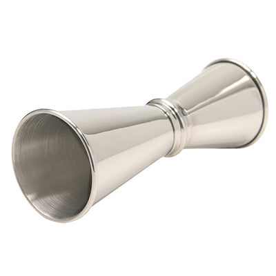 18-8ステンレス製 メジャーカップ タイプA（28cc / 53cc)(約 1オンス / 2オンス) YUKIWA