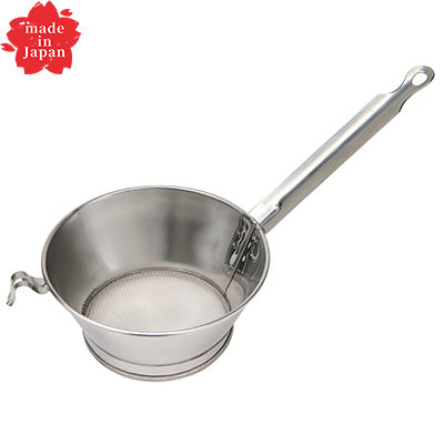 ステンレス製 弁慶(BK) 強力 油こし 1号（Φ14.6cm・32メッシュ）　日本製