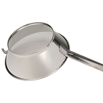 ステンレス製 弁慶(BK) 強力 油こし 4号（Φ23.5cm・32メッシュ）　日本製