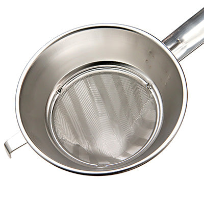 18-8ステンレス製 スープ漉し 弁慶 小 Φ15cm（普通目 30メッシュ）　日本製