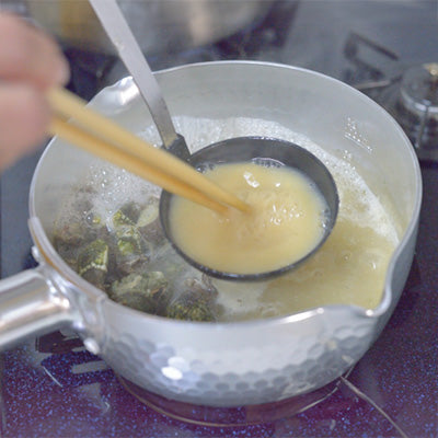 浅型 雪平鍋 打出底広 イメージ画像