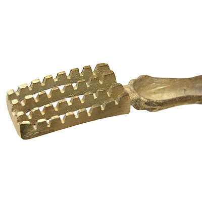 ウロコ取 真鍮一体型 共柄 18cm　日本製