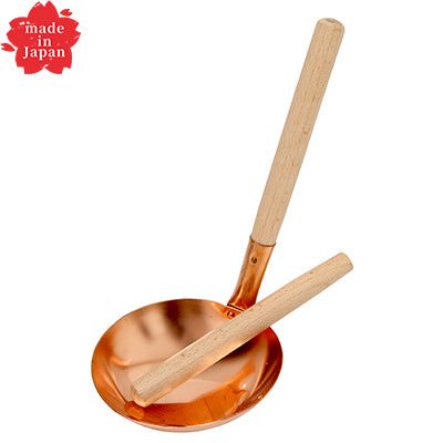 銅製 木柄 カルメラ焼 Φ10.3cm【ガス専用】Kan お菓子 駄菓子　日本製