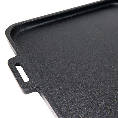 鉄鋳物 オイル焼き 25cm×25cm ホルモン焼き 鉄板焼 アウトドア キャンプ